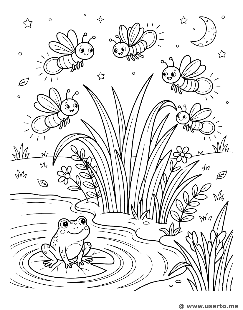Firefly Festival in the Reeds