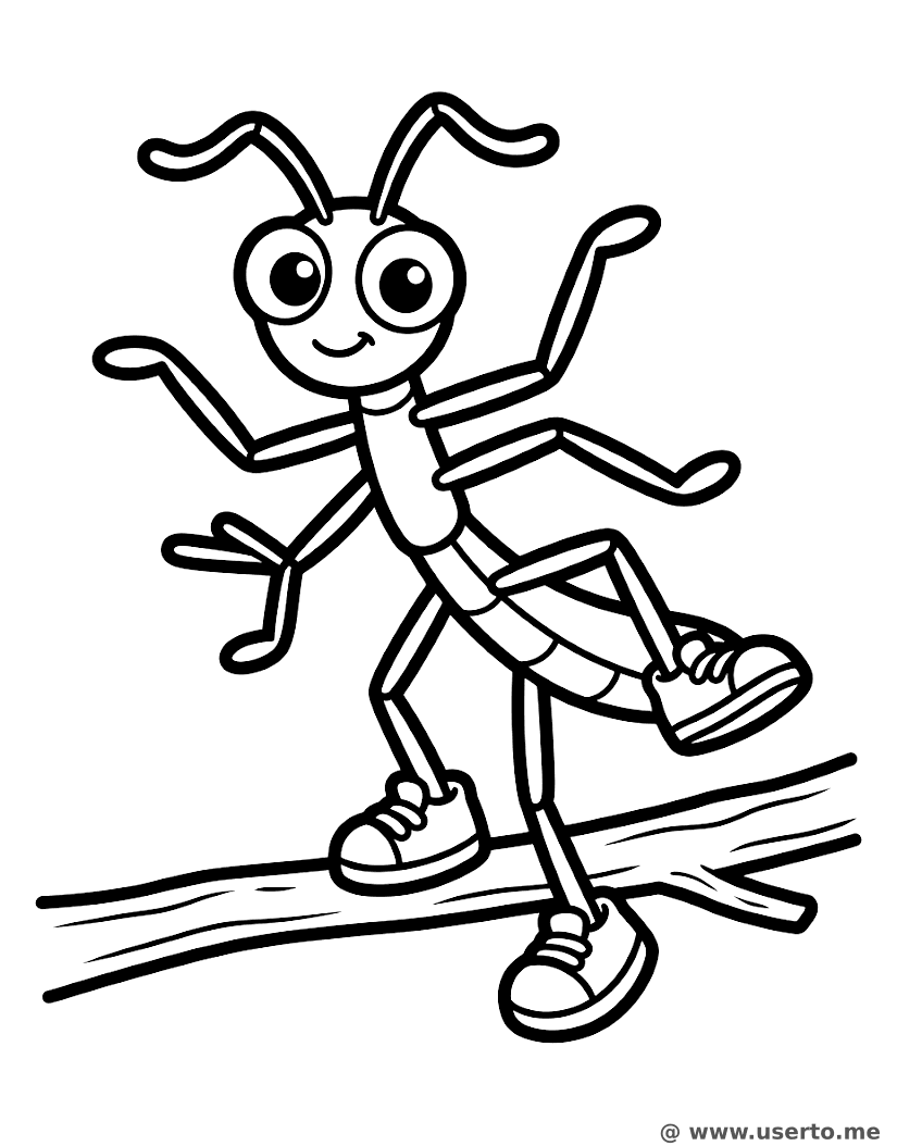 The Dancing Stick Insect