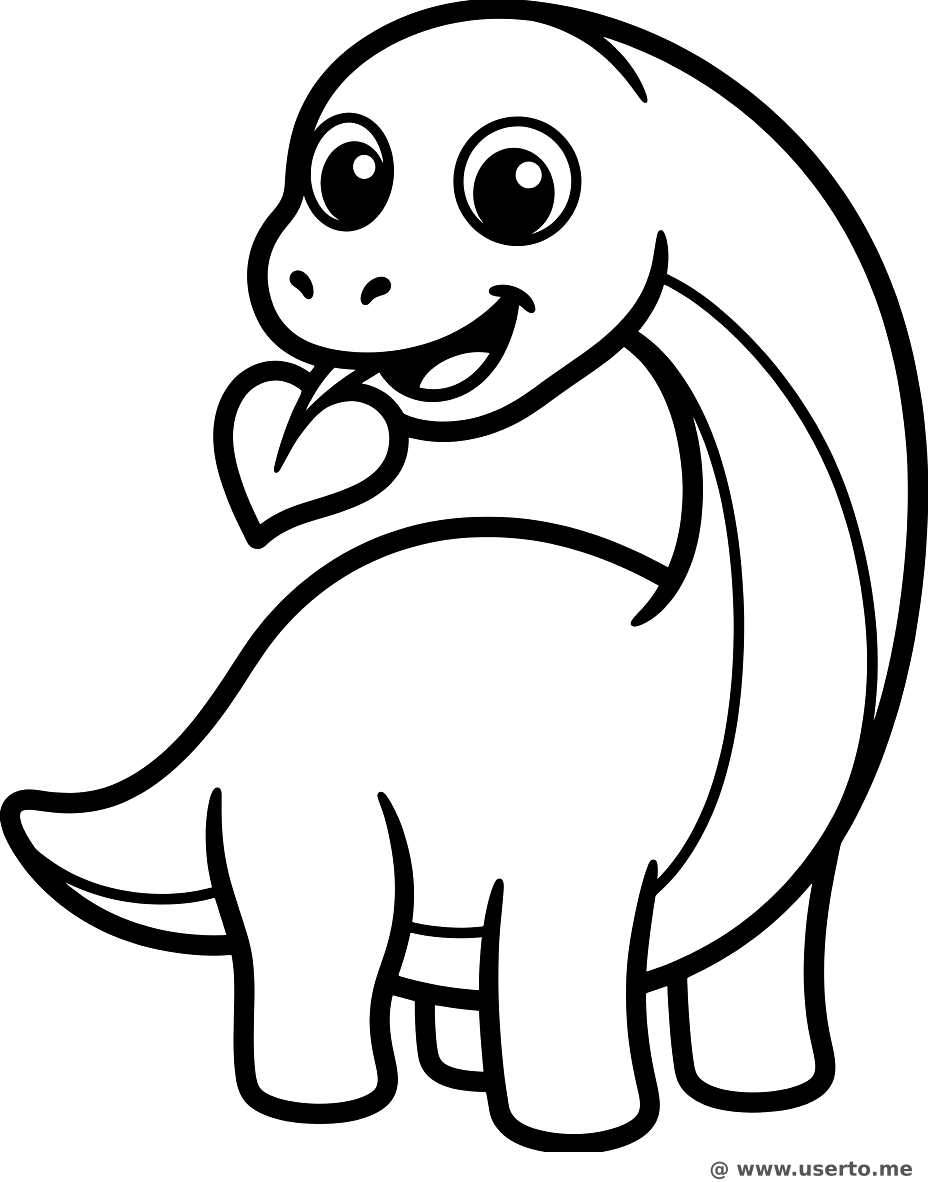 Feliz Bebé Braquiosaurio