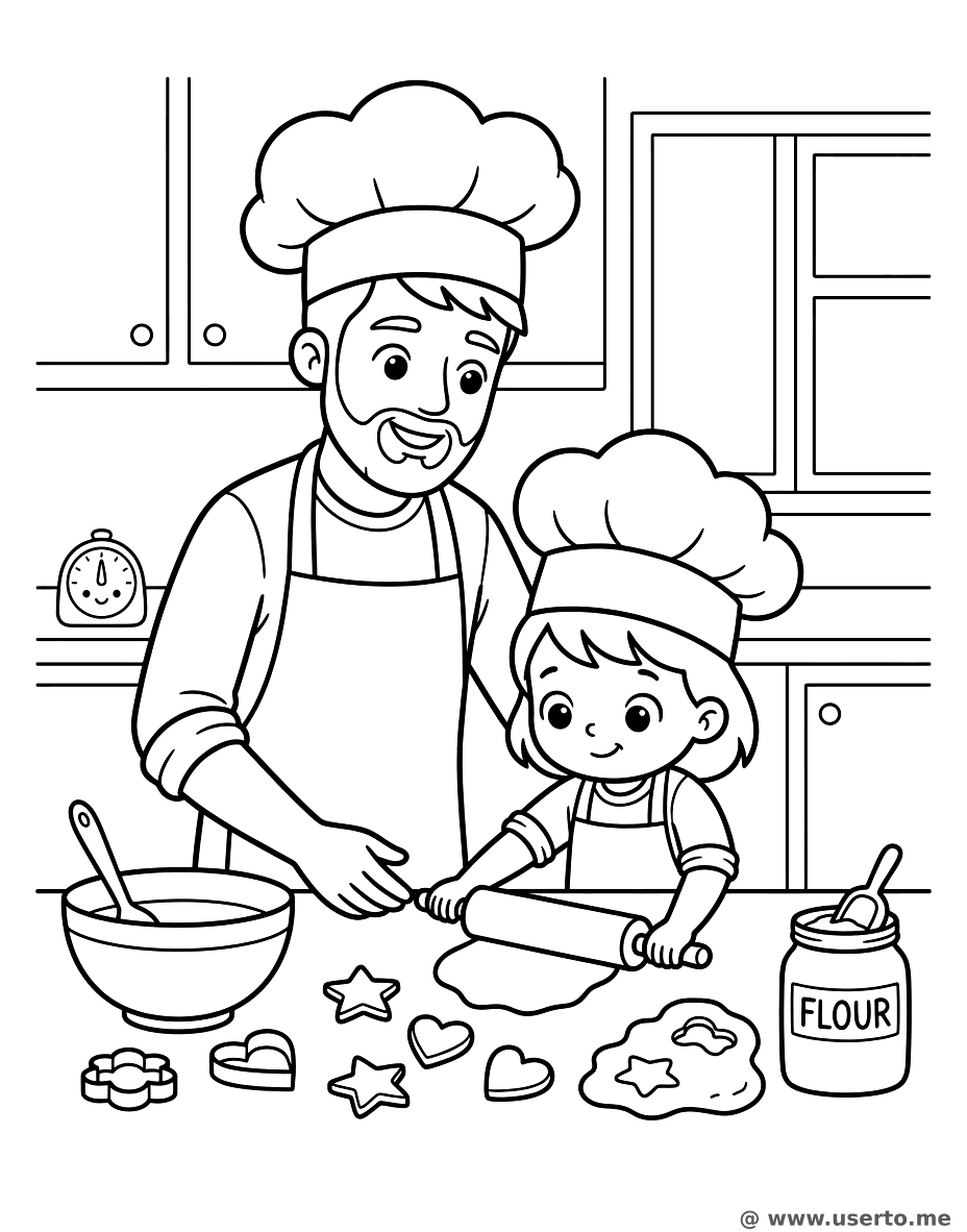 Horneando con Papá