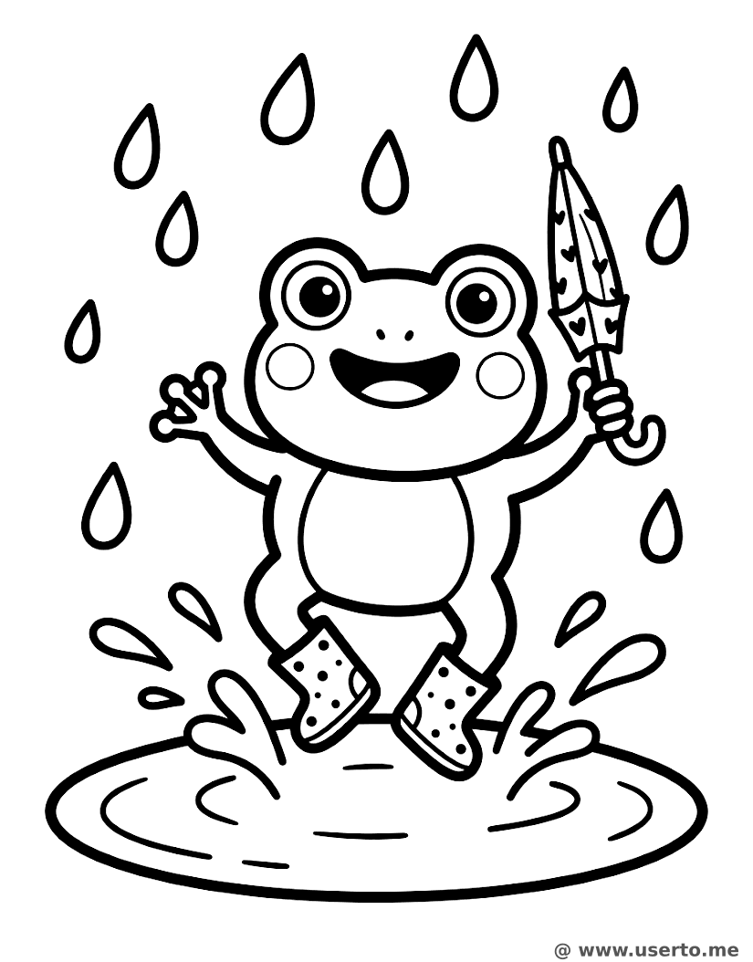 Rainy Day Puddle Jump