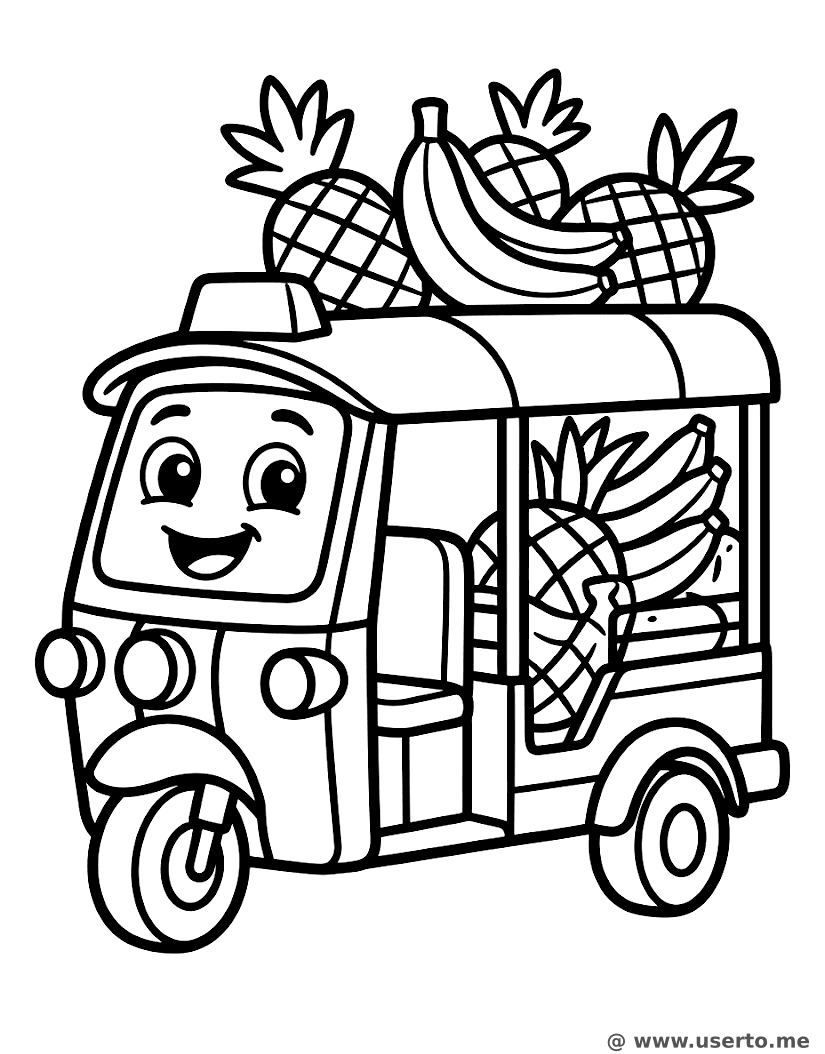 Tuk-Tuk das Frutas Felizes