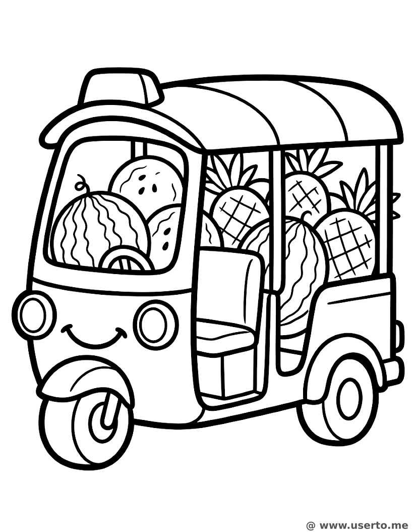 Happy Fruit Tuk-Tuk
