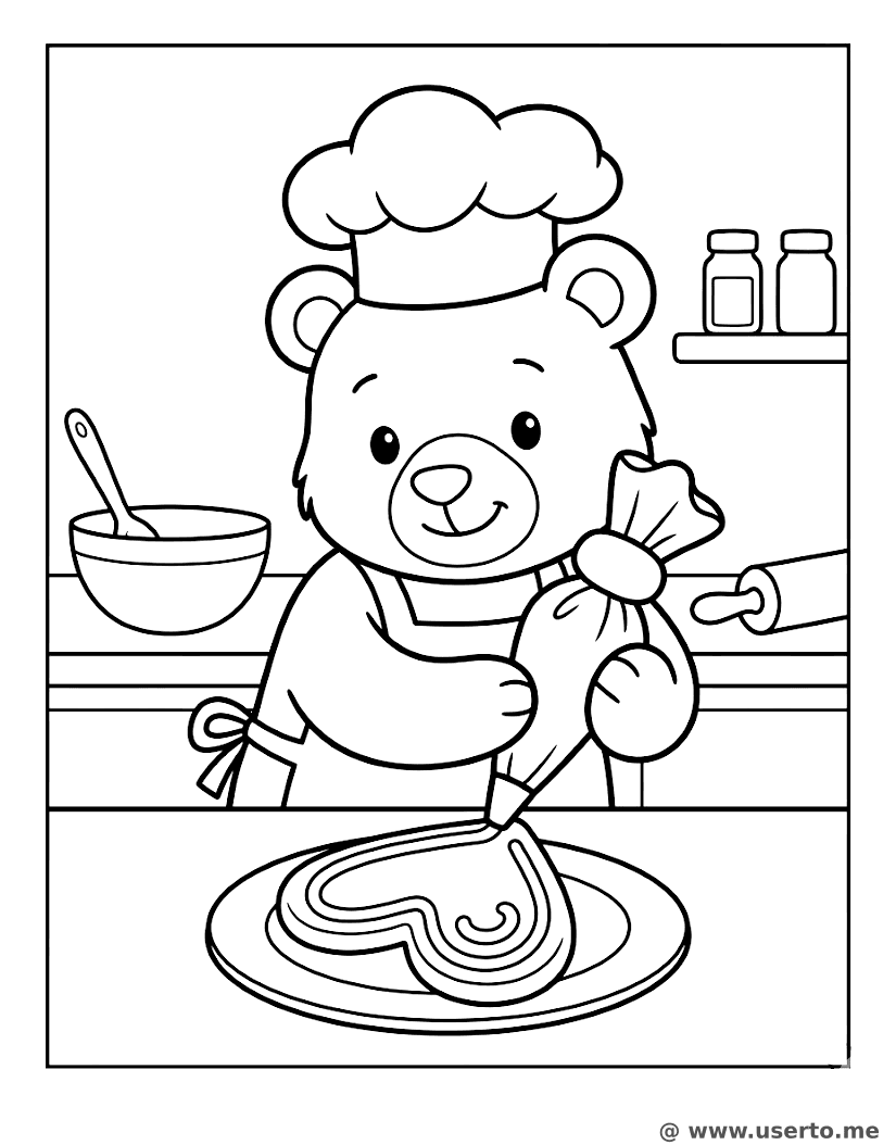 Baker Bear's Cookie Party