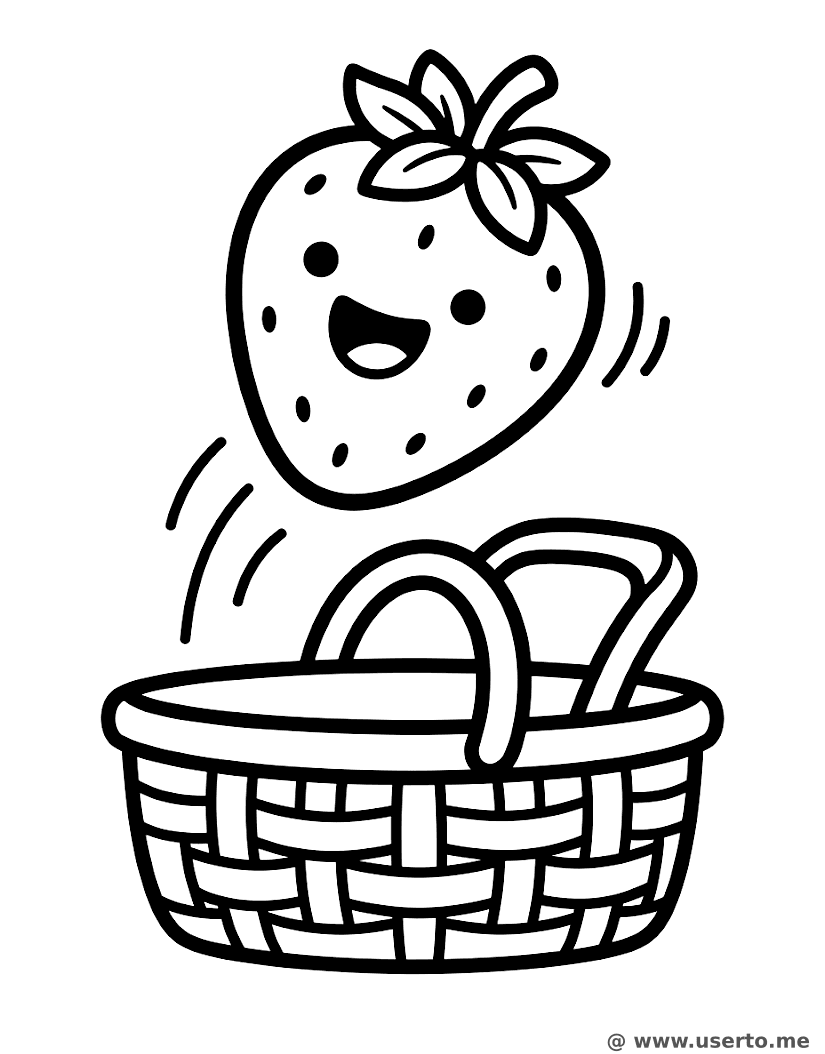 Happy Giggling Strawberry