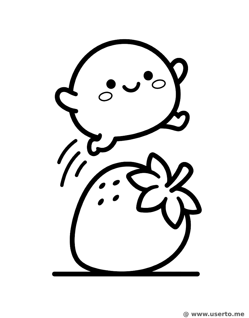 행복하게 폴짝이는 모찌
