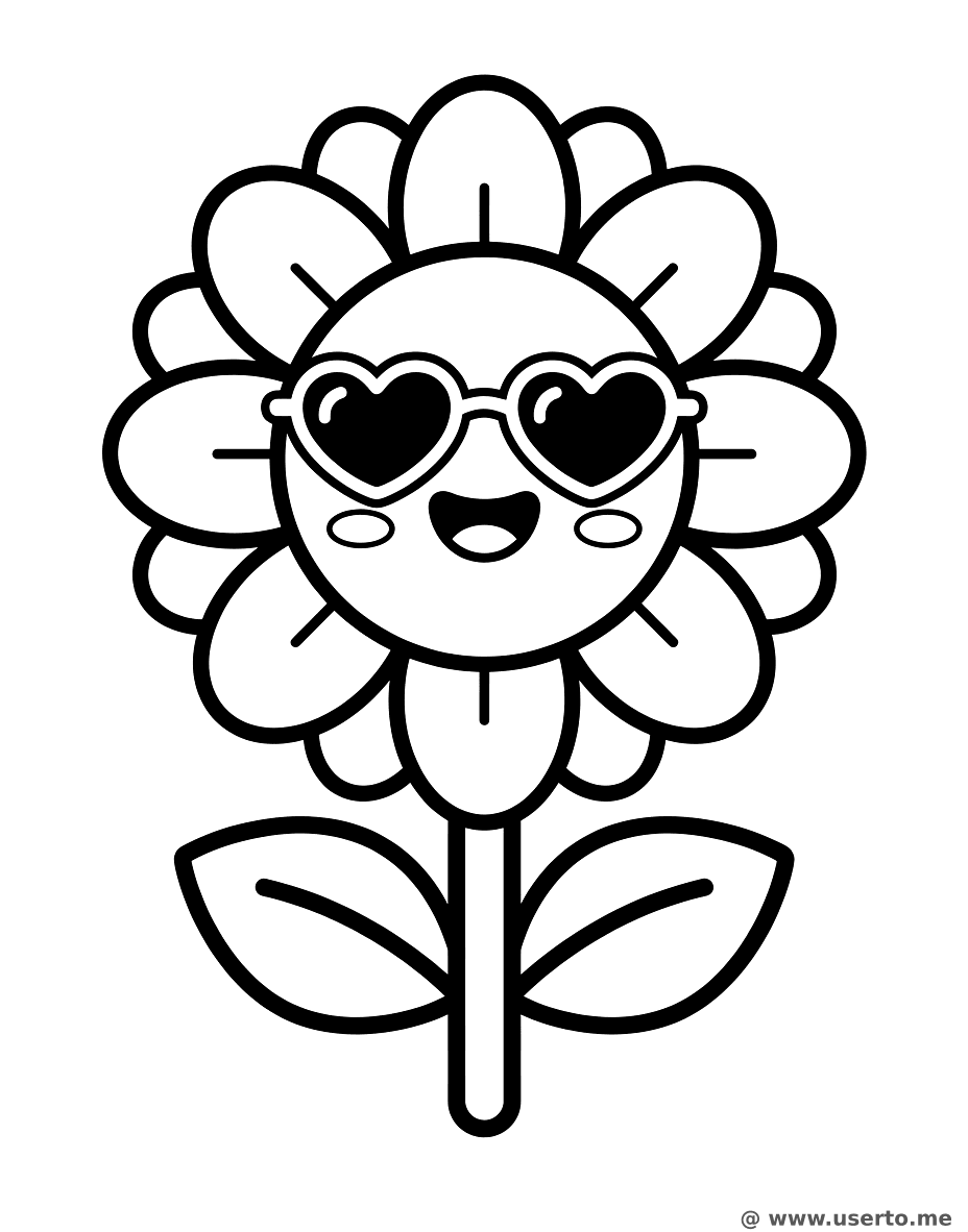 Cooler Sonnenblumen-Freund