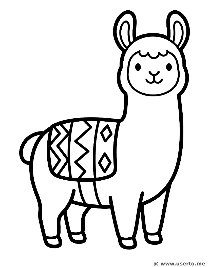 Mountain Llama Zigzag