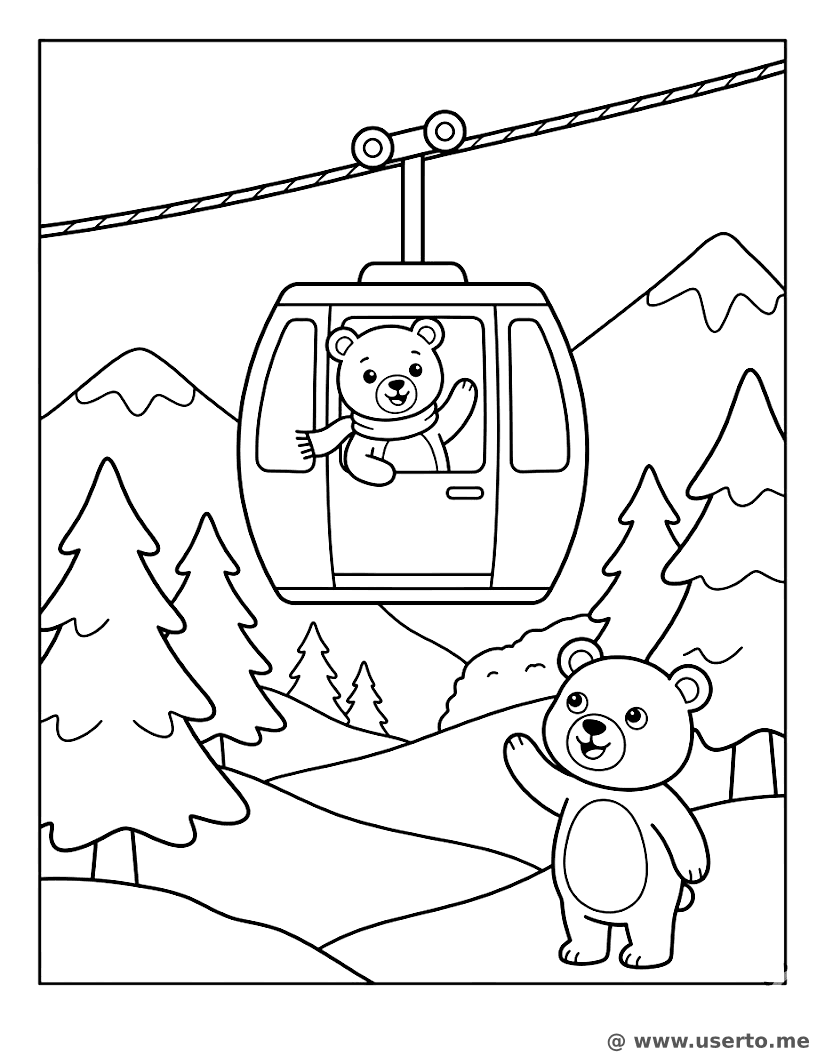 Teleférico del Oso de la Montaña