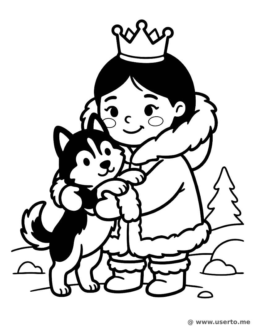 Princesa da Neve Inuit