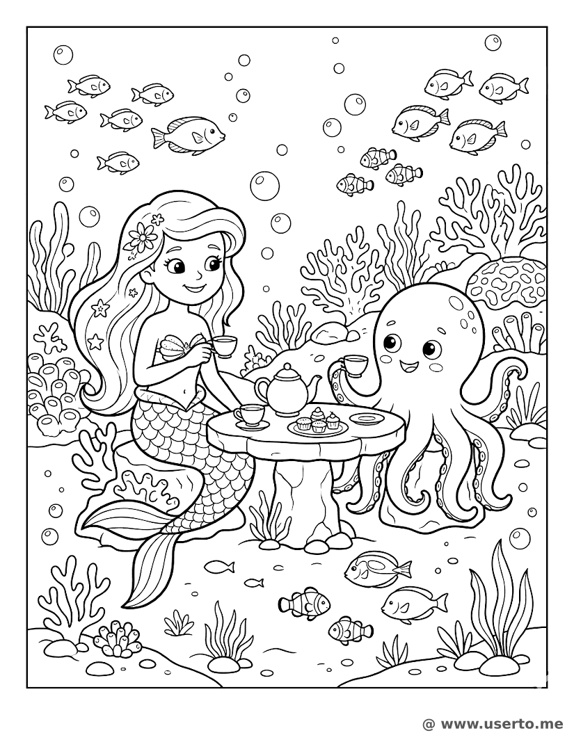 The Tea-Party Under the Sea
