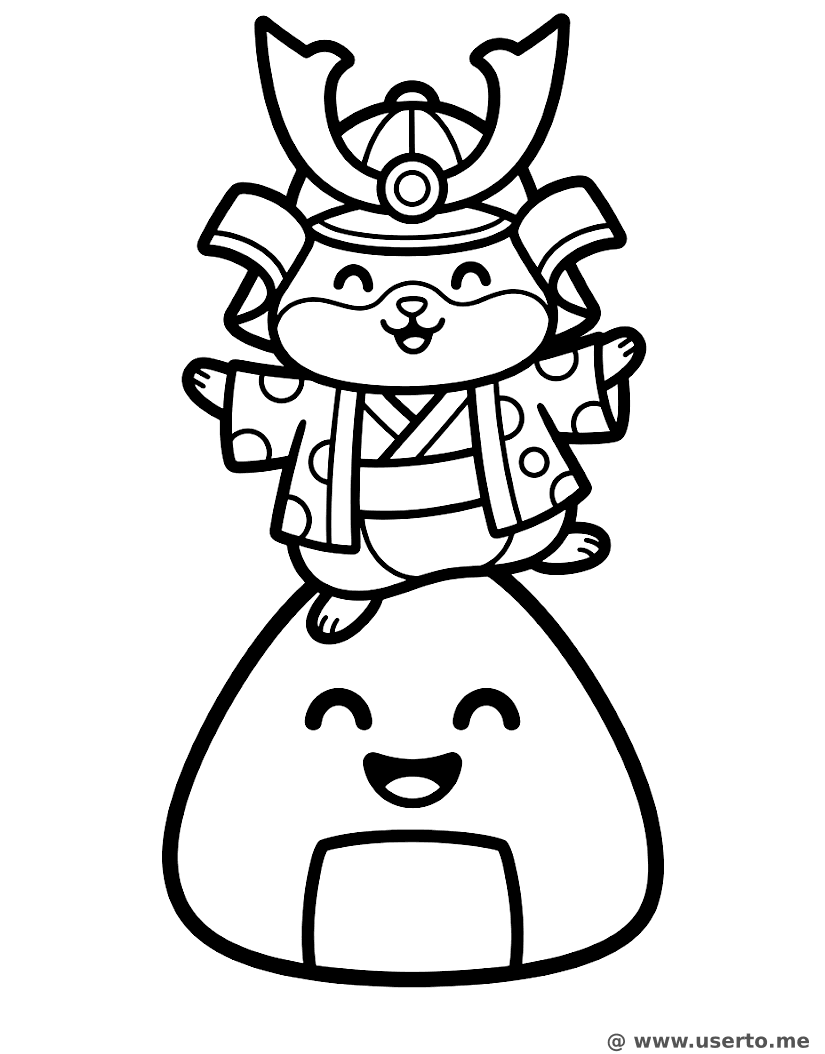 Samurai Hamster’s Big Snack