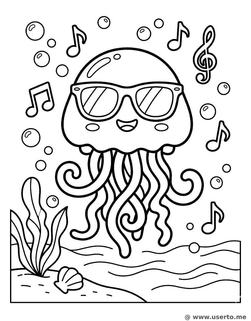 Underwater Jellyfish Disco