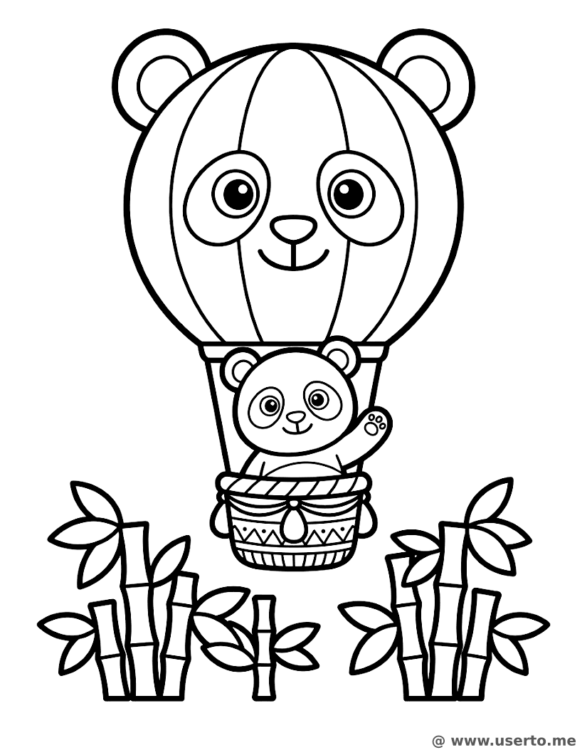 Panda-Ballon-Abenteuer