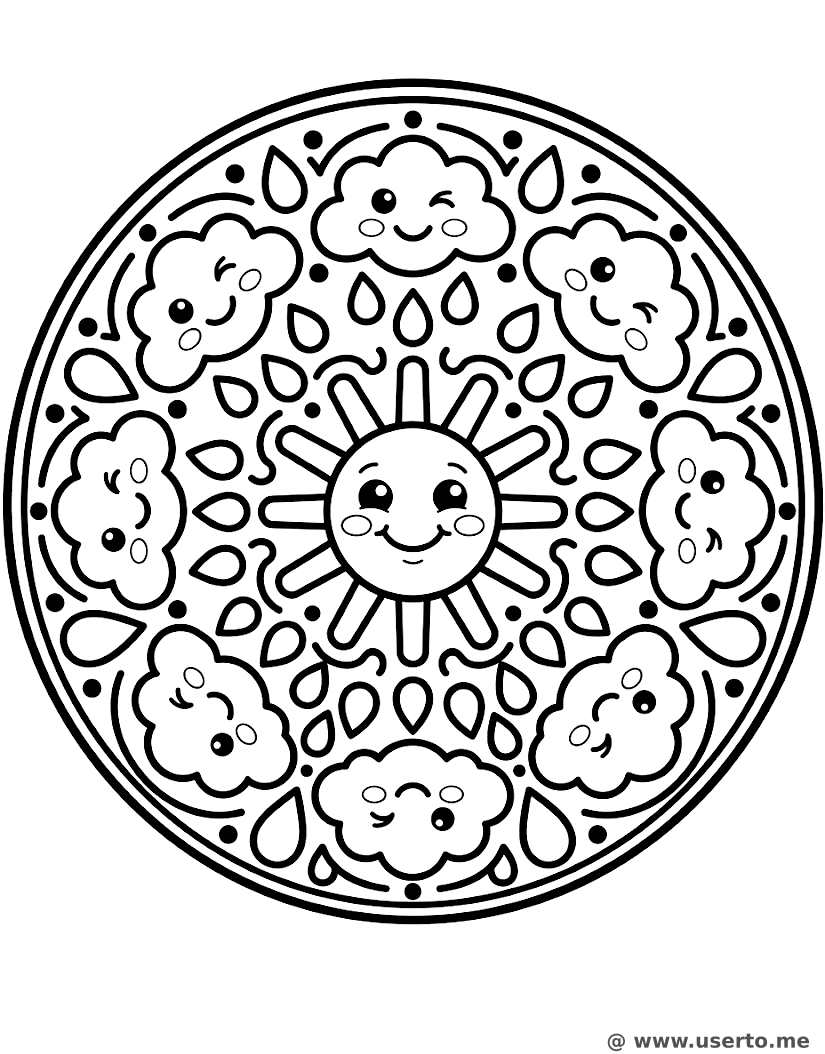Winking Weather Wheel