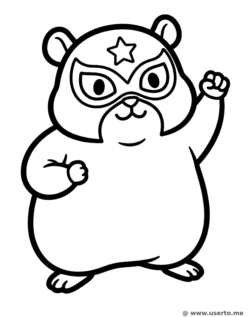 Hamster Herói Mascarado