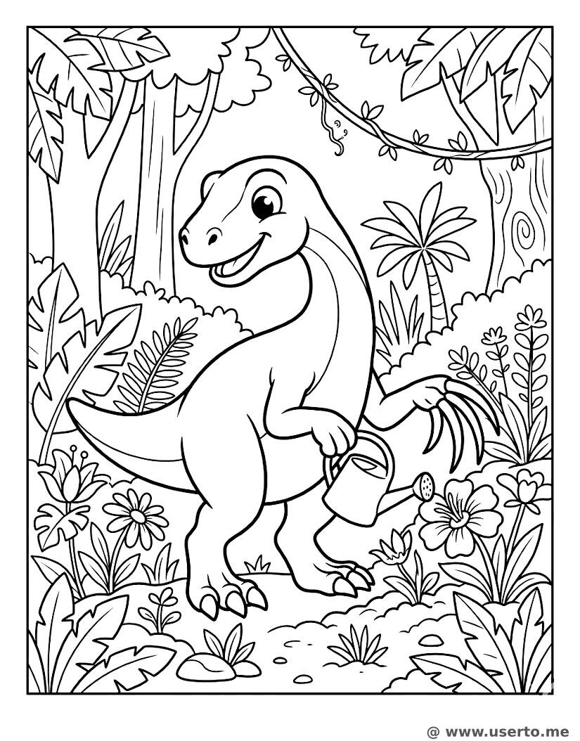 Therizinosaurus Master Gardener