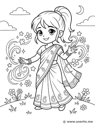 Mystic Sari Spellcaster