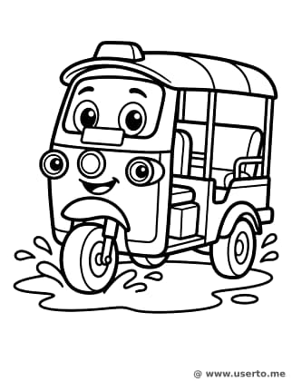 Happy Tuk-Tuk Splash