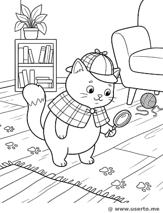 O Detetive Patinhas e o mistério do novelo