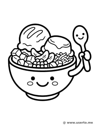 Fröhliche Halo-Halo-Party