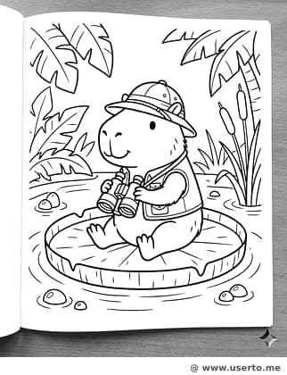 Capybara Jungle Explorer