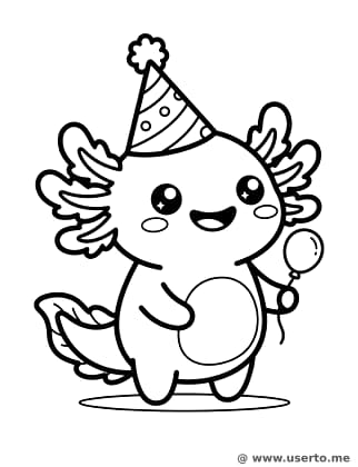 Chubby Axolotl's Birthday Bash