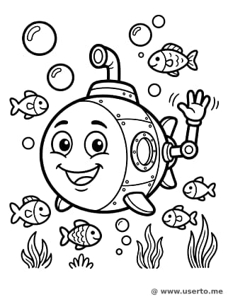 Waving Deep-Sea Explorer