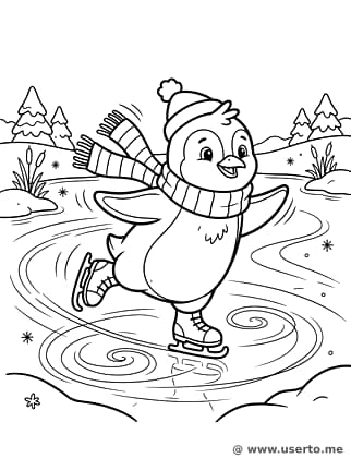 El Baile sobre Hielo del Pingüino