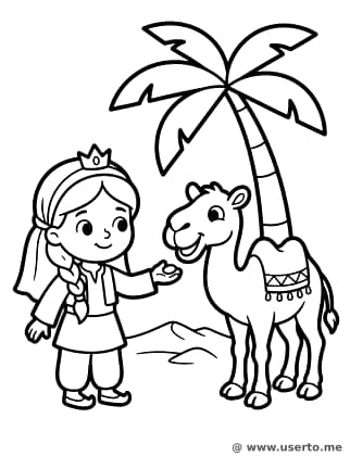 Princesa do Oásis no Deserto