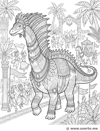 Amargasaurus Royal Parade
