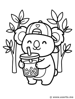 Té de Burbujas del Koala K-Pop