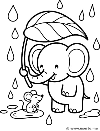 Elephant's Rain Umbrella