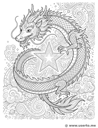 Dragão Celestial da Nebulosa