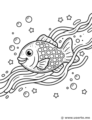 Mergulho profundo do peixe Taiyaki