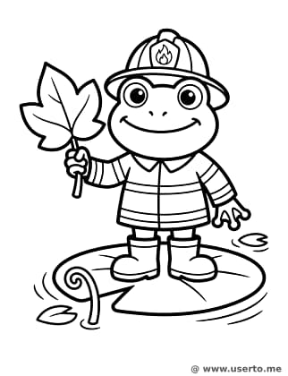 La Ranita Bombero Valiente