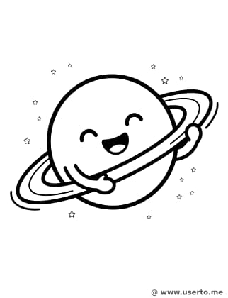 토성의 아침 훌라후프