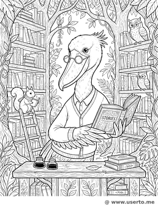 Schuhschnabel-Bibliothekar