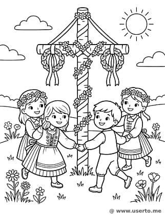 Dancing Around the Maypole