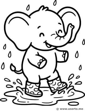 O Dia de Chuva do Elefantinho