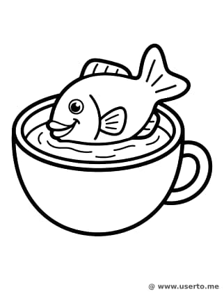 The Swimming Taiyaki Fish