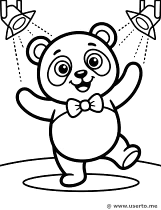Panda Bear's Cool Dance Move