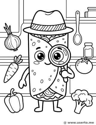 Der tapfere Burrito-Entdecker