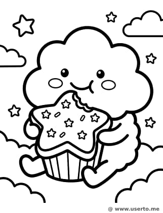 Giant's Star Cupcake