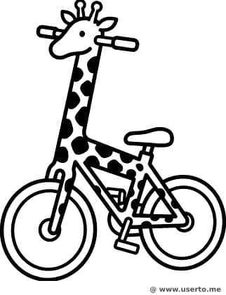 Safári de Girafa-Bike