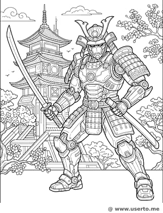 The Ancient Samurai Mech