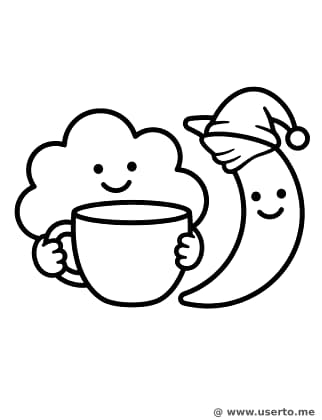 The Sleepy Moon's Tea Party