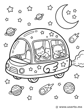 The Sleepy Star-Bus
