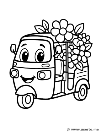El Tuk-Tuk del Jardín Feliz