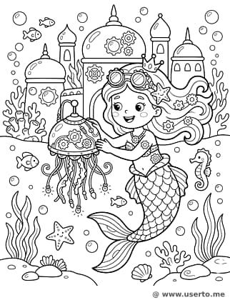 Princesa Steampunk Submarina